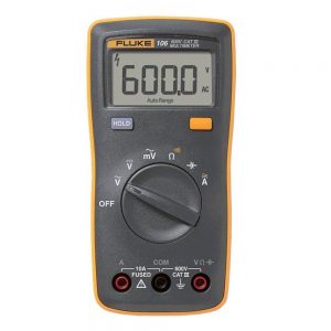 FLUKE 106 PALM-SIZED DIGITAL MULTIMETER – 600V