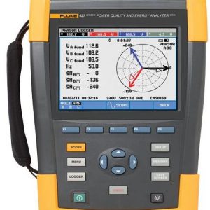FLUKE 437-II-INTL 400 HZ POWER QUALITY AND ENERGY ANALYZER