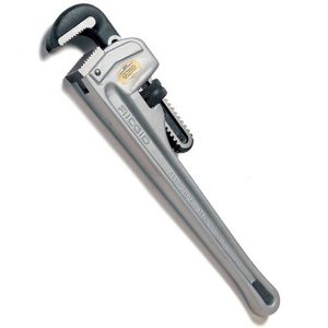 RIDGID 31090 ALUMINIUM PIPE WRENCH 10-INCH